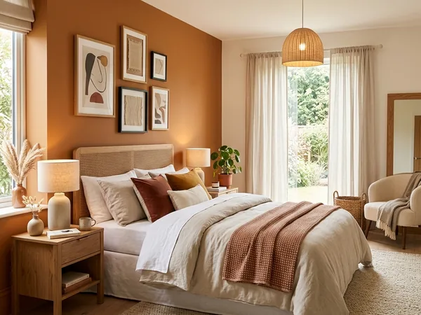 Bedroom after premium painting